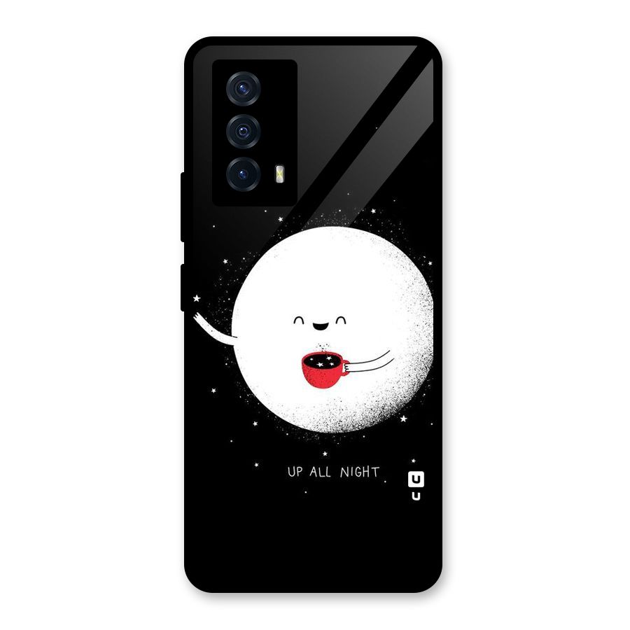 Up All Night Glass Back Case for Vivo iQOO Z5