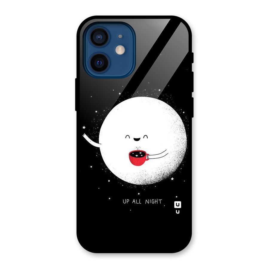 Up All Night Glass Back Case for iPhone 12 Mini