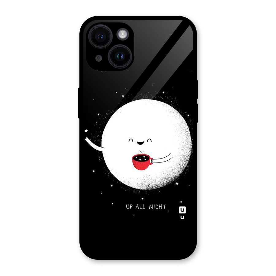 Up All Night Glass Back Case for iPhone 14