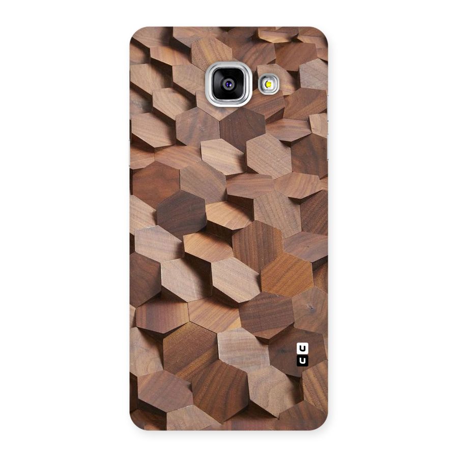 Uplifted Wood Hexagons Back Case for Galaxy A5 2016