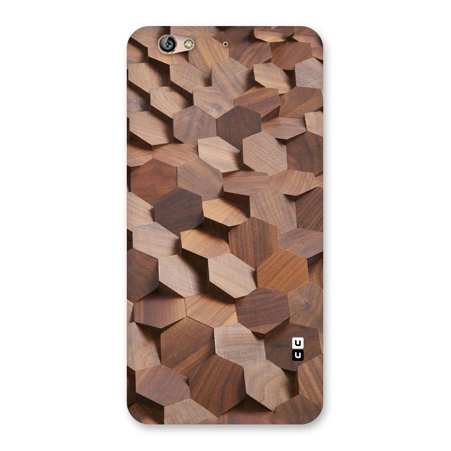 Uplifted Wood Hexagons Back Case for Gionee S6