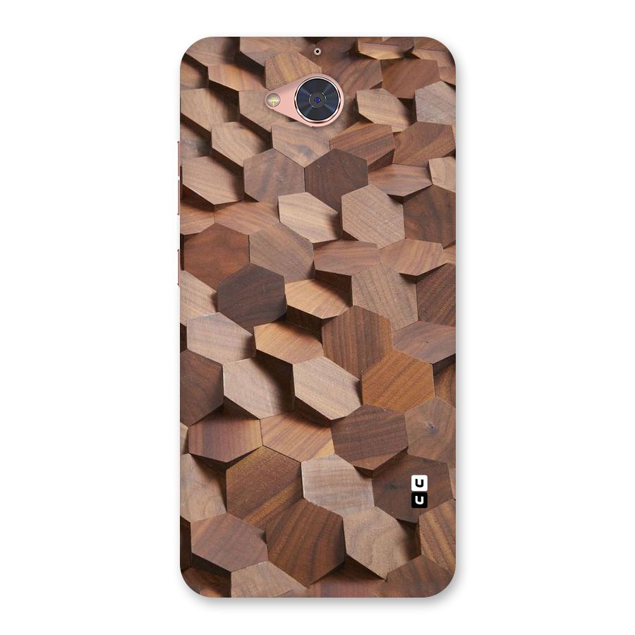 Uplifted Wood Hexagons Back Case for Gionee S6 Pro