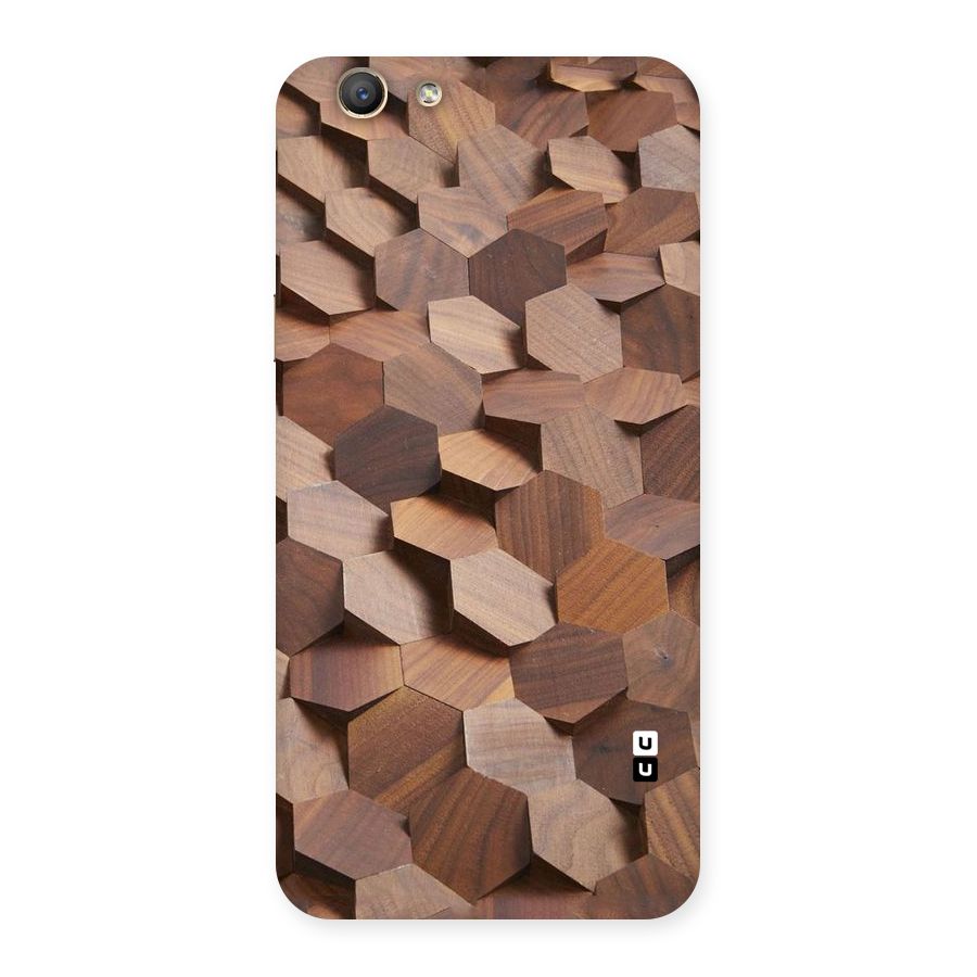 Uplifted Wood Hexagons Back Case for Oppo A59