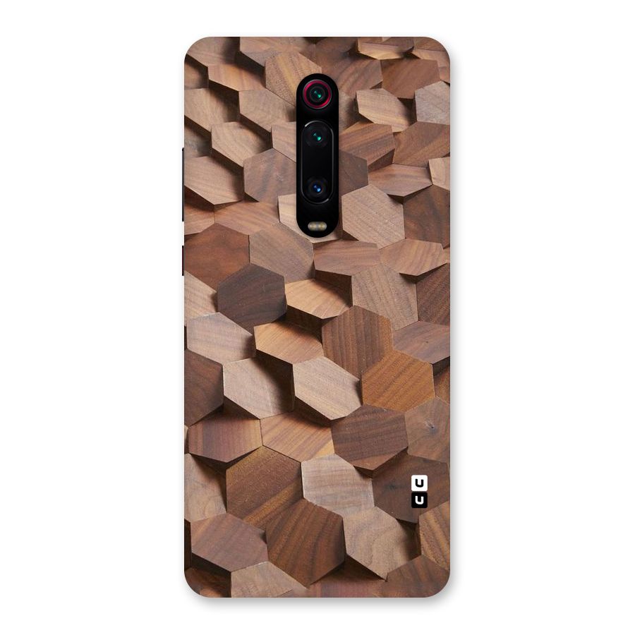 Uplifted Wood Hexagons Back Case for Redmi K20