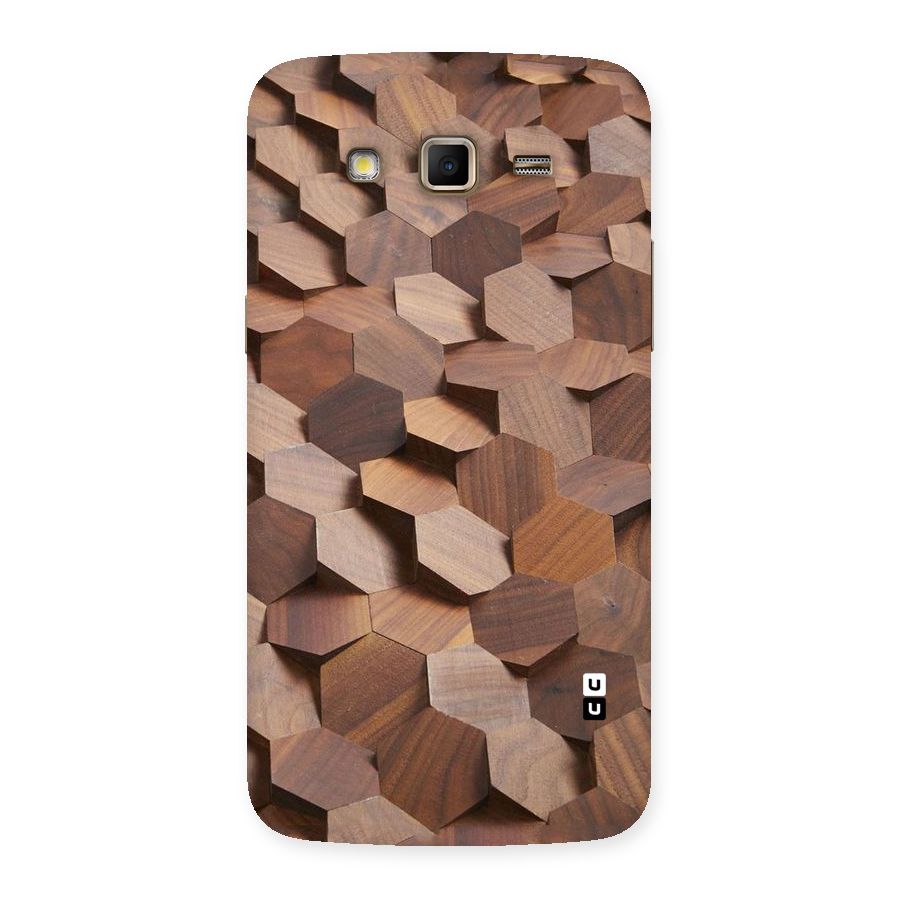 Uplifted Wood Hexagons Back Case for Samsung Galaxy Grand 2