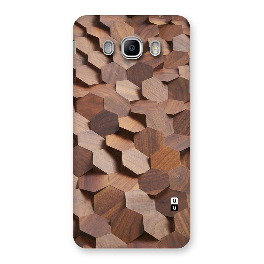 Uplifted Wood Hexagons Back Case for Samsung Galaxy J5 2016
