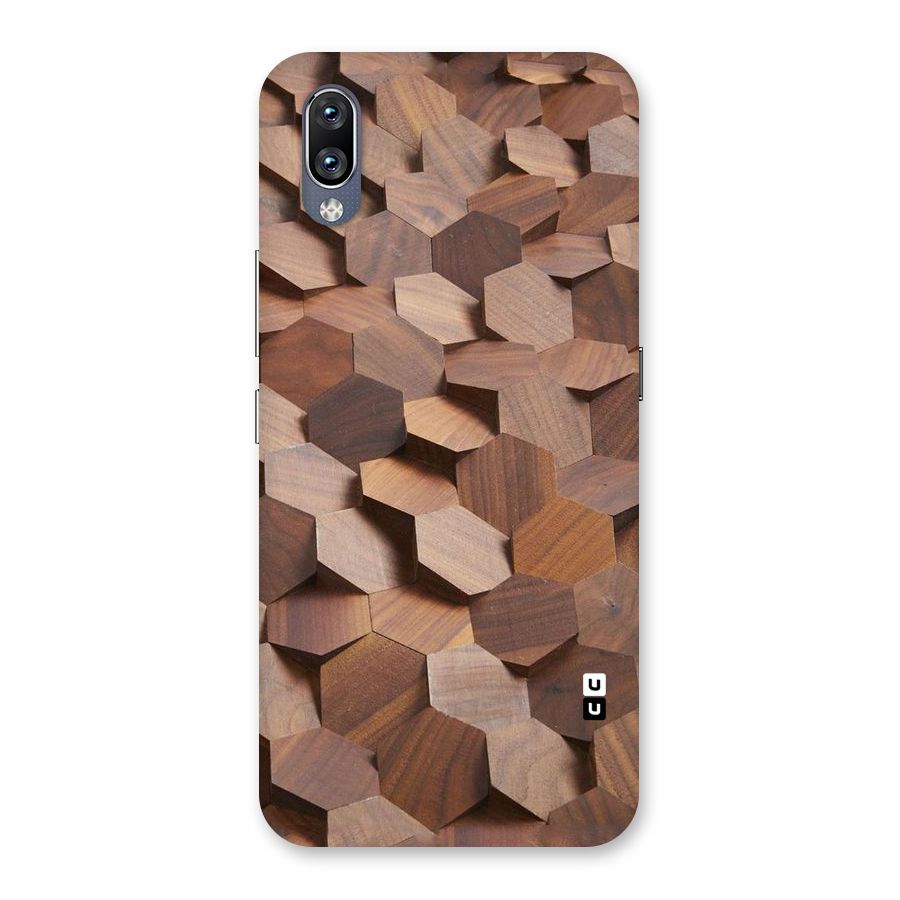 Uplifted Wood Hexagons Back Case for Vivo NEX