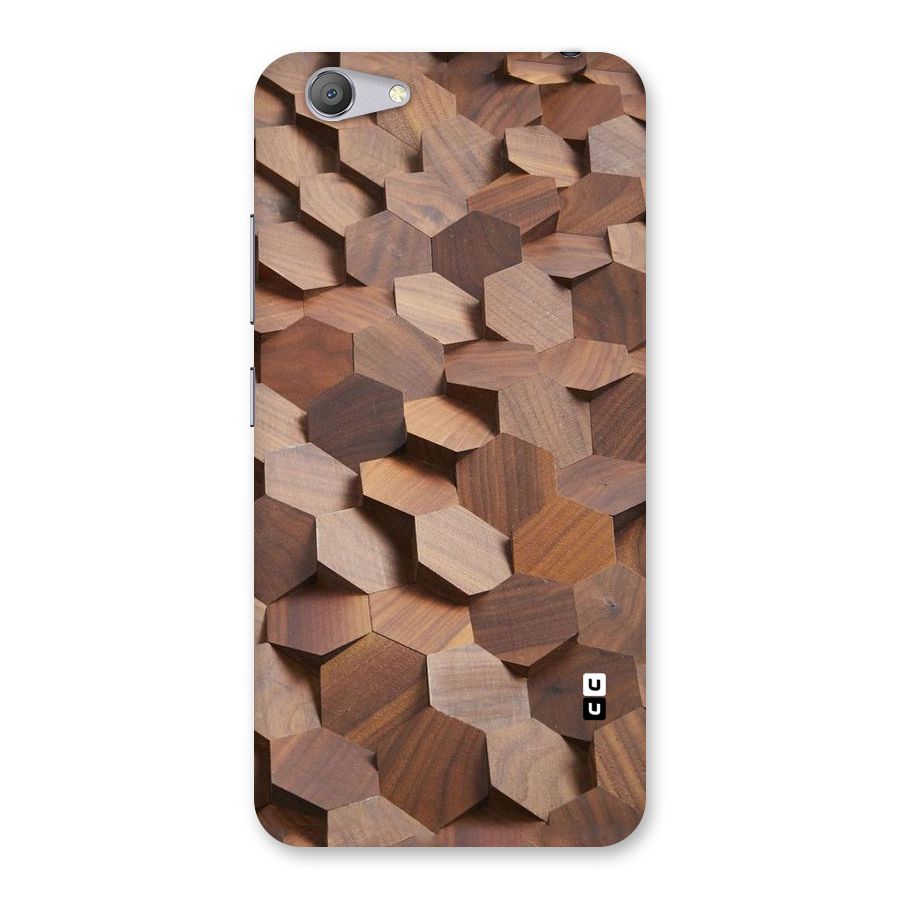 Uplifted Wood Hexagons Back Case for Vivo Y53