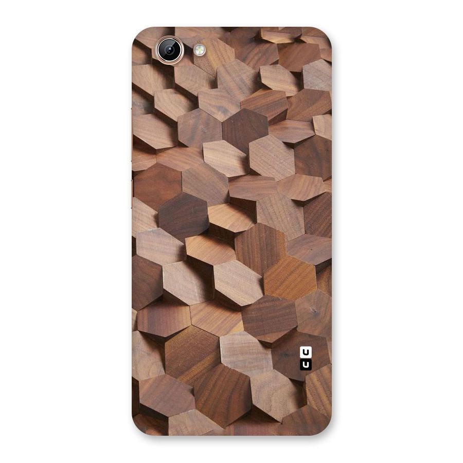 Uplifted Wood Hexagons Back Case for Vivo Y71i