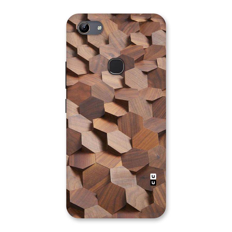Uplifted Wood Hexagons Back Case for Vivo Y81