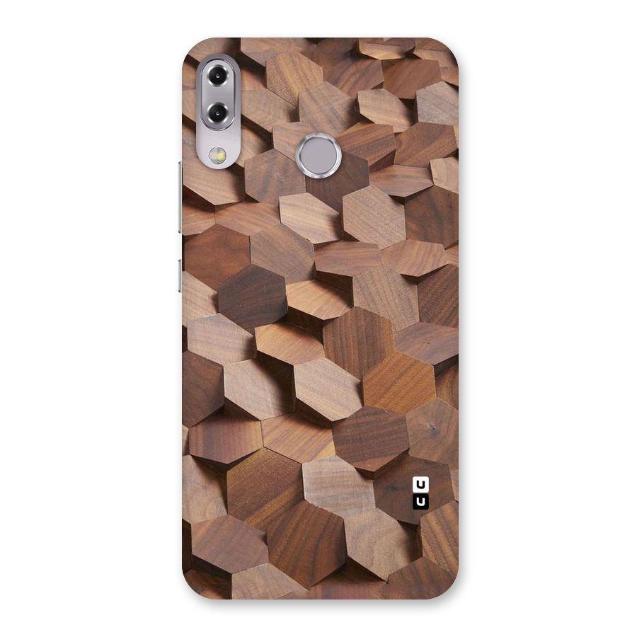 Uplifted Wood Hexagons Back Case for Zenfone 5Z