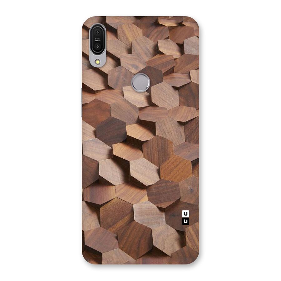 Uplifted Wood Hexagons Back Case for Zenfone Max Pro M1