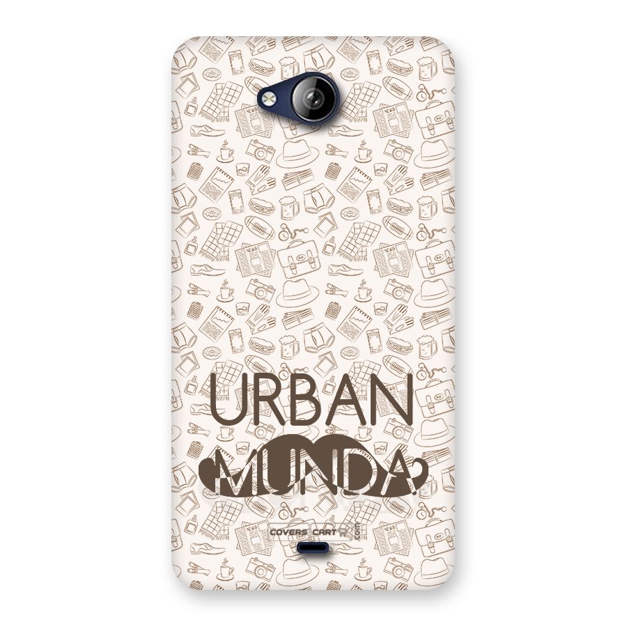Urban Munda Back Case for Canvas Play Q355