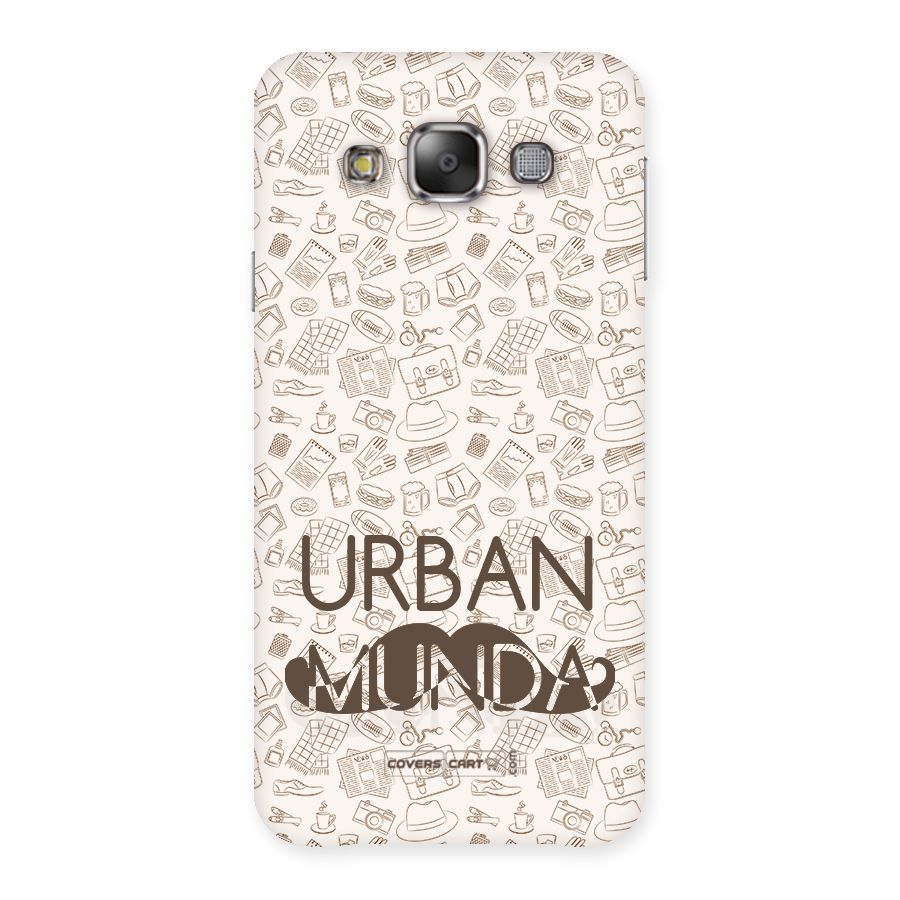 Urban Munda Back Case for Galaxy E7