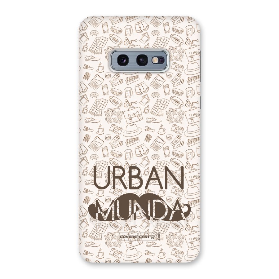 Urban Munda Back Case for Galaxy S10e