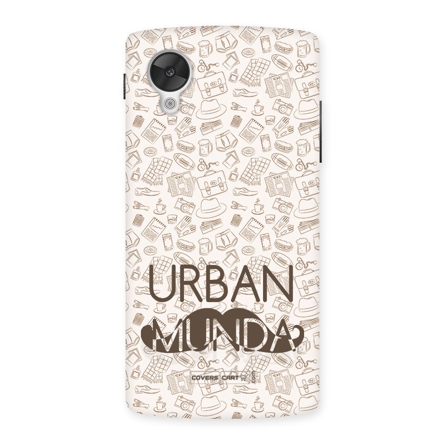Urban Munda Back Case for Google Nexsus 5