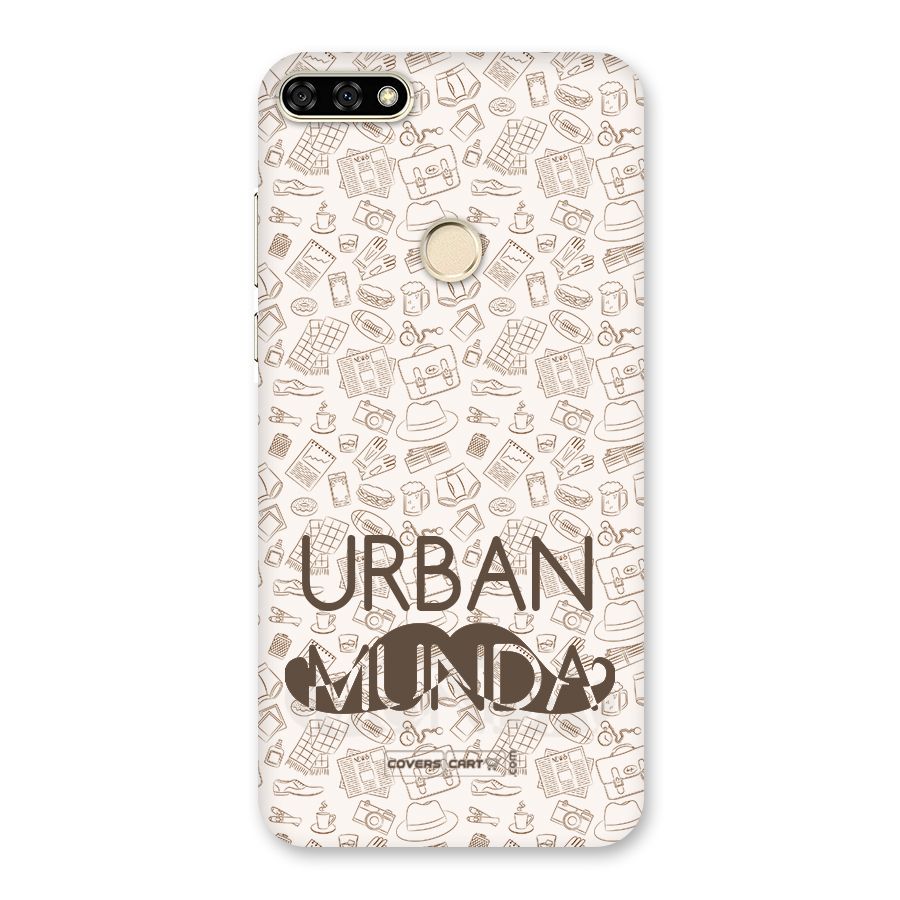 Urban Munda Back Case for Honor 7A