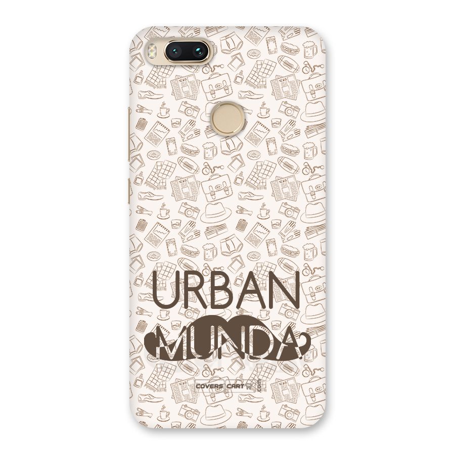 Urban Munda Back Case for Mi A1