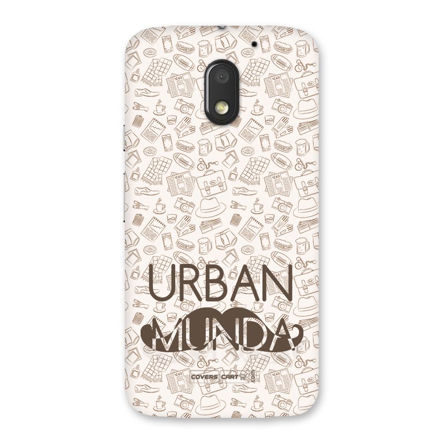Urban Munda Back Case for Moto E3 Power
