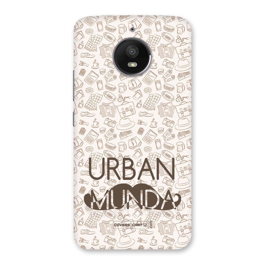 Urban Munda Back Case for Moto E4 Plus