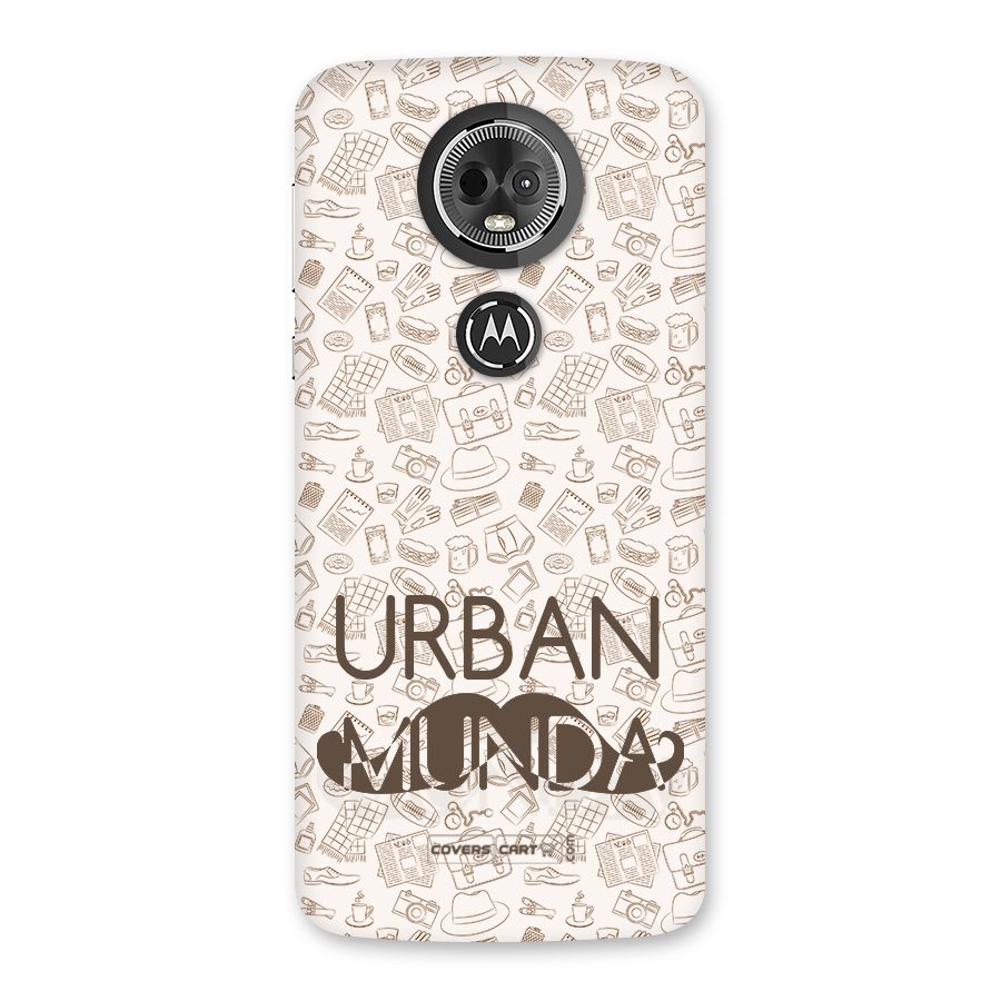 Urban Munda Back Case for Moto E5 Plus