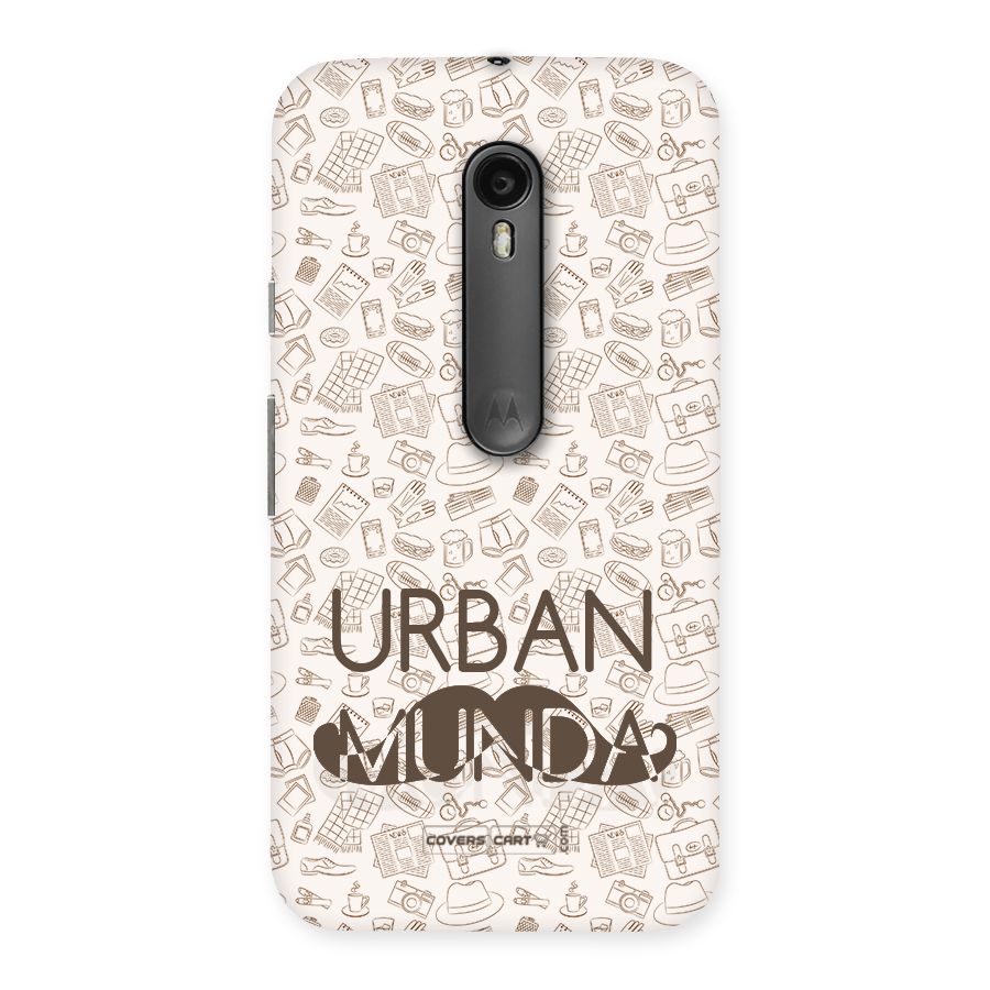 Urban Munda Back Case for Moto G3
