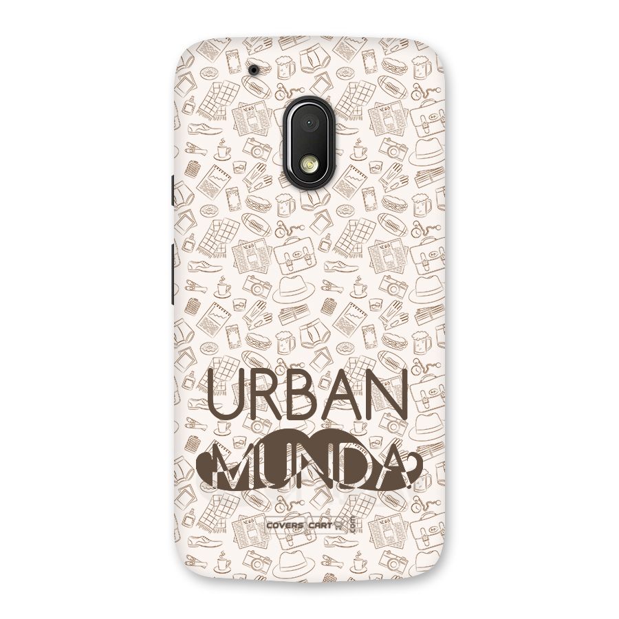 Urban Munda Back Case for Moto G4 Play