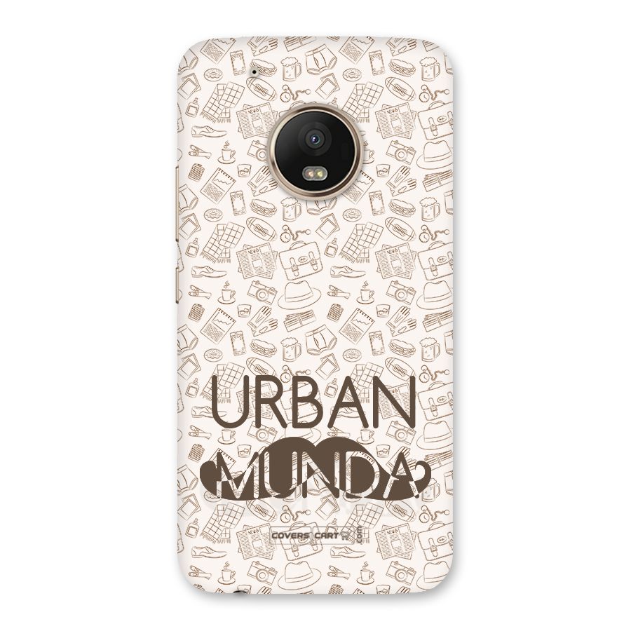 Urban Munda Back Case for Moto G5 Plus