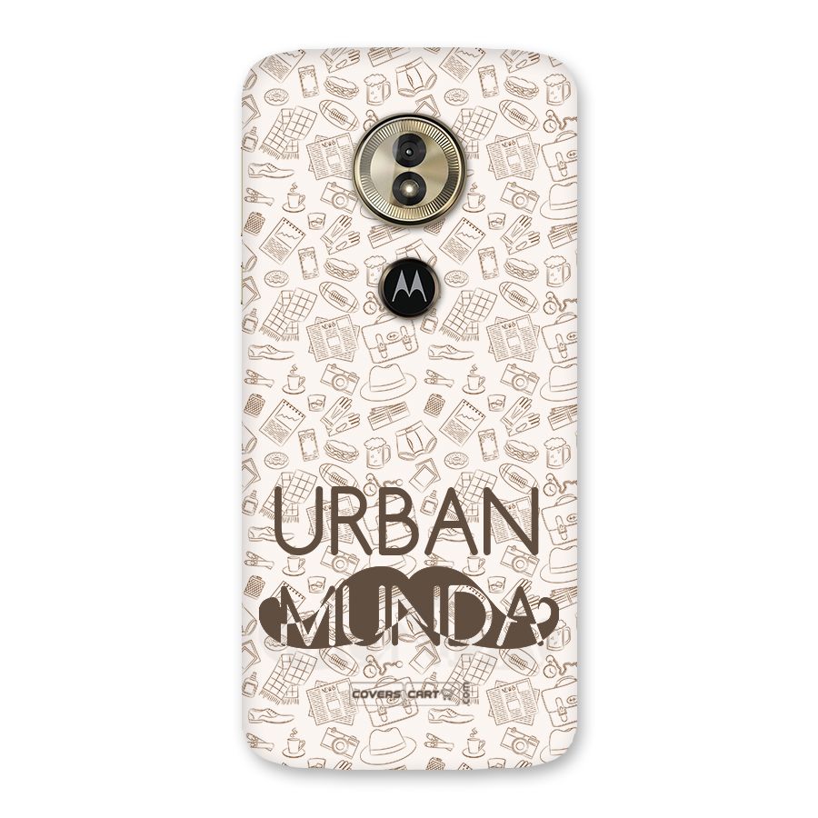 Urban Munda Back Case for Moto G6 Play