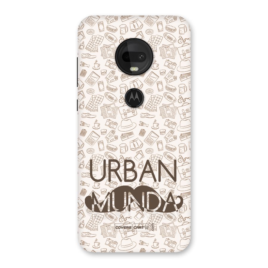 Urban Munda Back Case for Moto G7