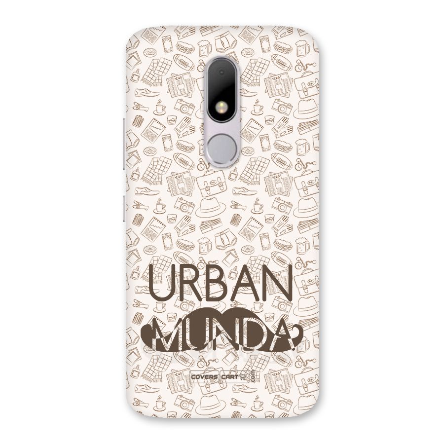 Urban Munda Back Case for Moto M