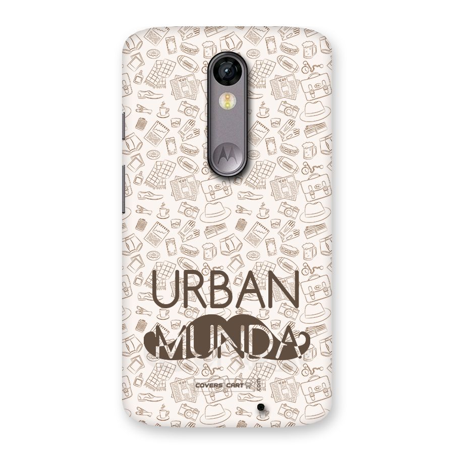 Urban Munda Back Case for Moto X Force
