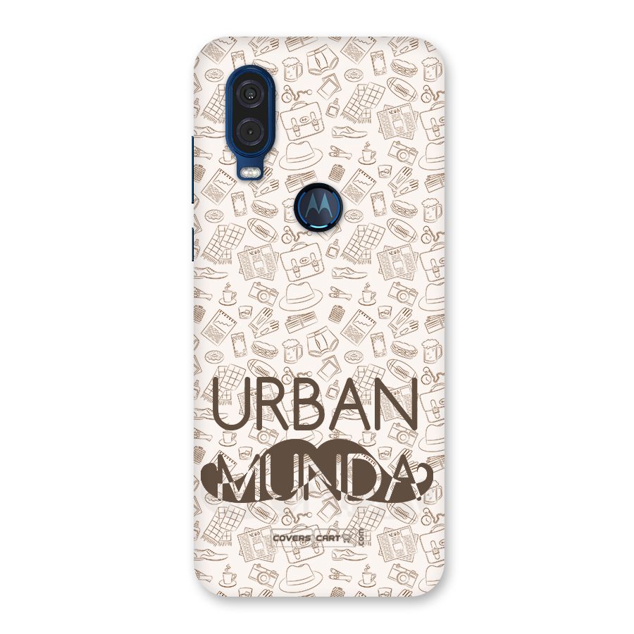 Urban Munda Back Case for Motorola One Vision