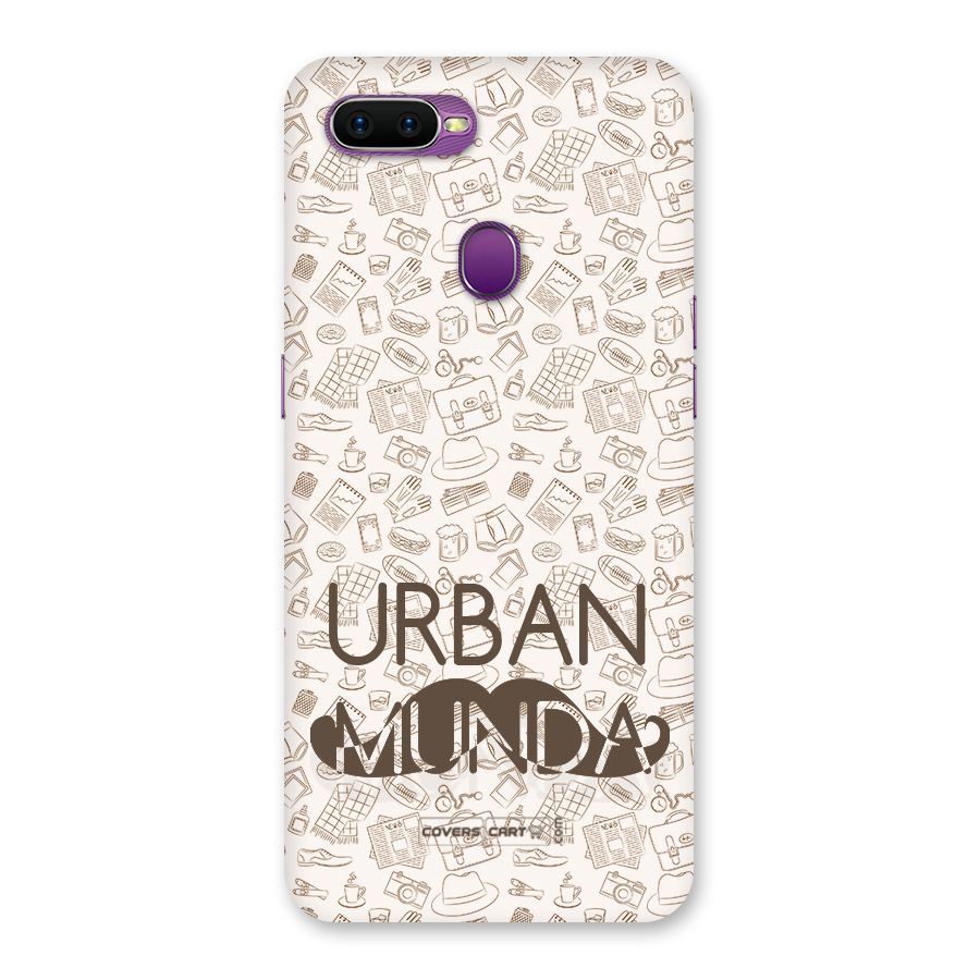 Urban Munda Back Case for Oppo F9