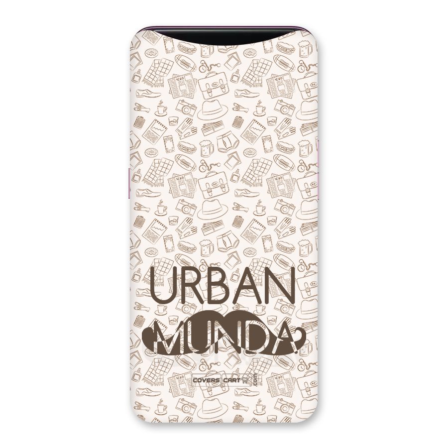 Urban Munda Back Case for Oppo Find X