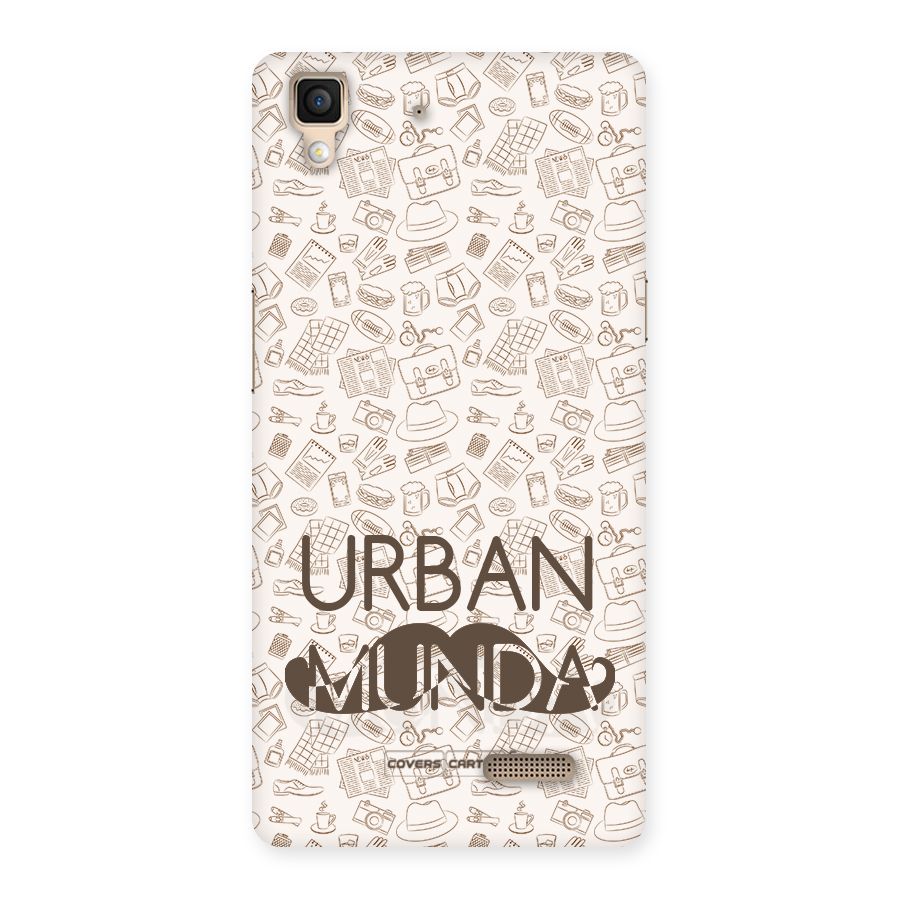 Urban Munda Back Case for Oppo R7