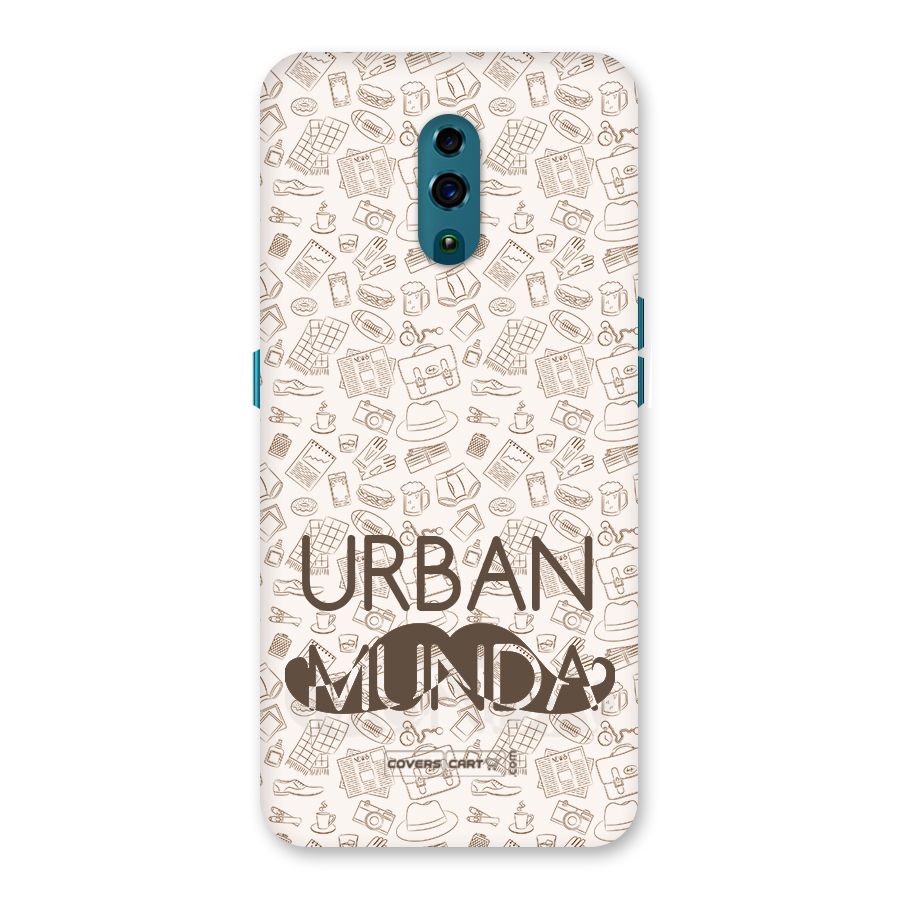 Urban Munda Back Case for Oppo Reno