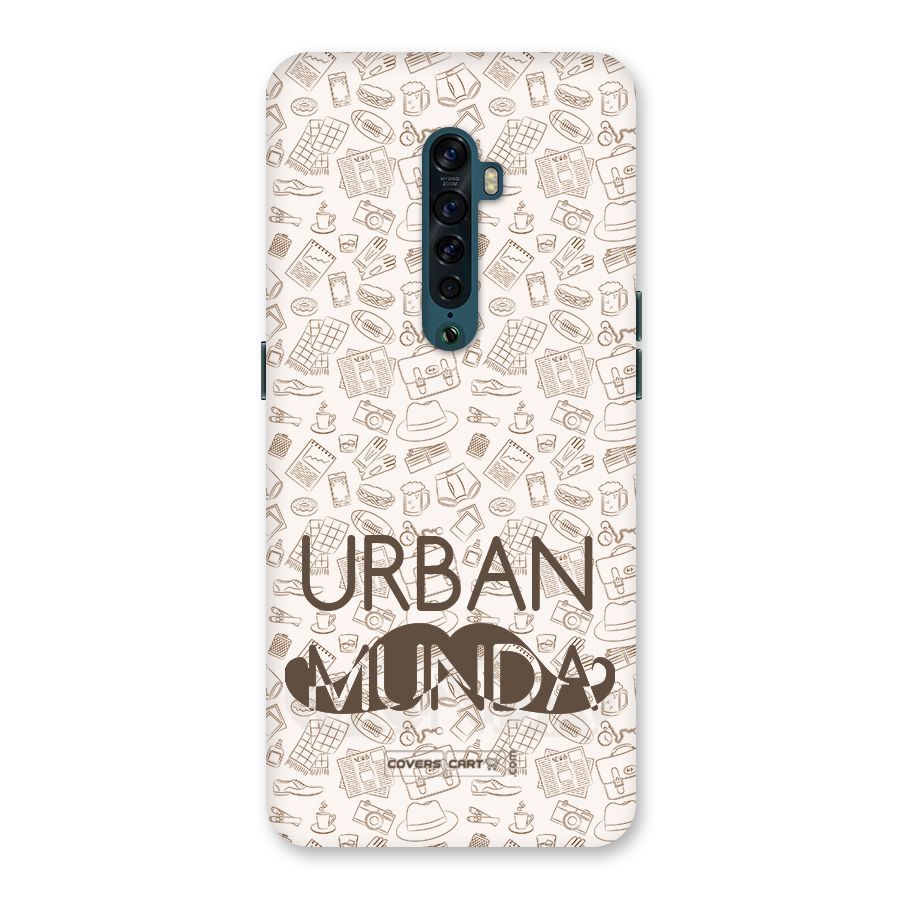 Urban Munda Back Case for Oppo Reno2