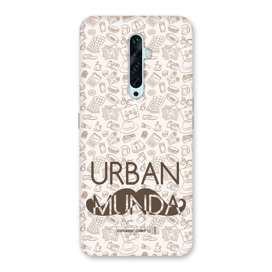 Urban Munda Back Case for Oppo Reno2 F