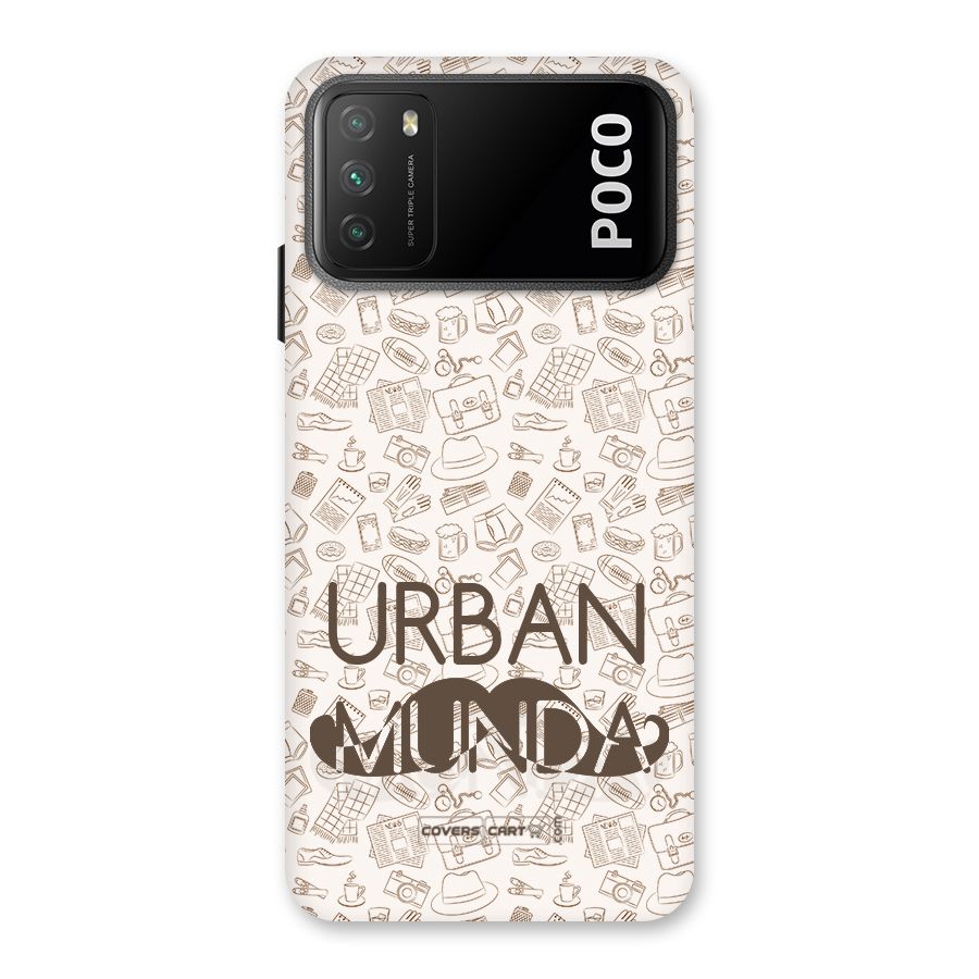 Urban Munda Back Case for Poco M3