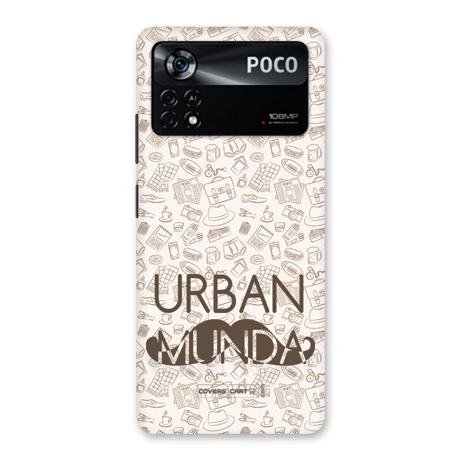Urban Munda Back Case for Poco X4 Pro 5G