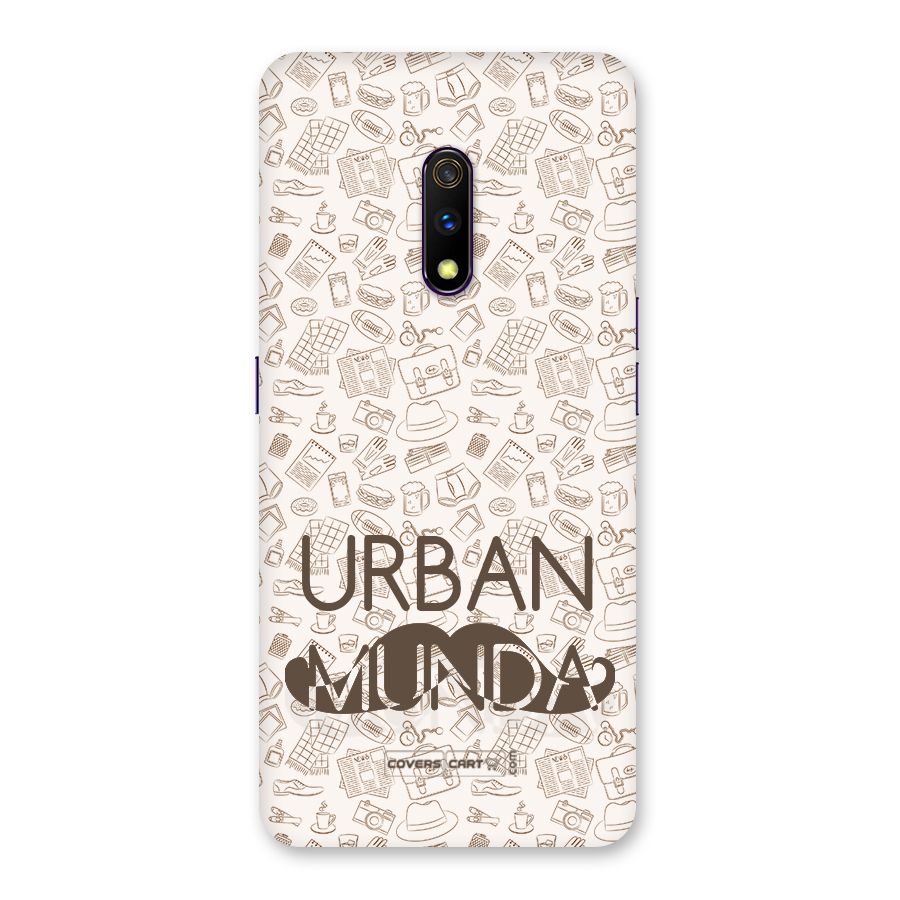 Urban Munda Back Case for Realme X