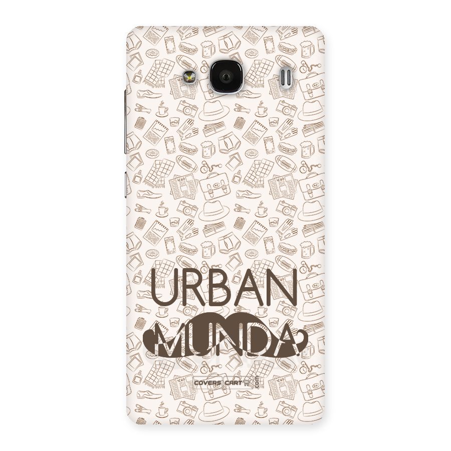 Urban Munda Back Case for Redmi 2s