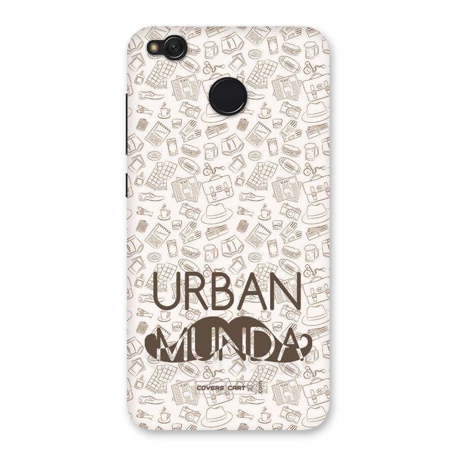 Urban Munda Back Case for Redmi 4