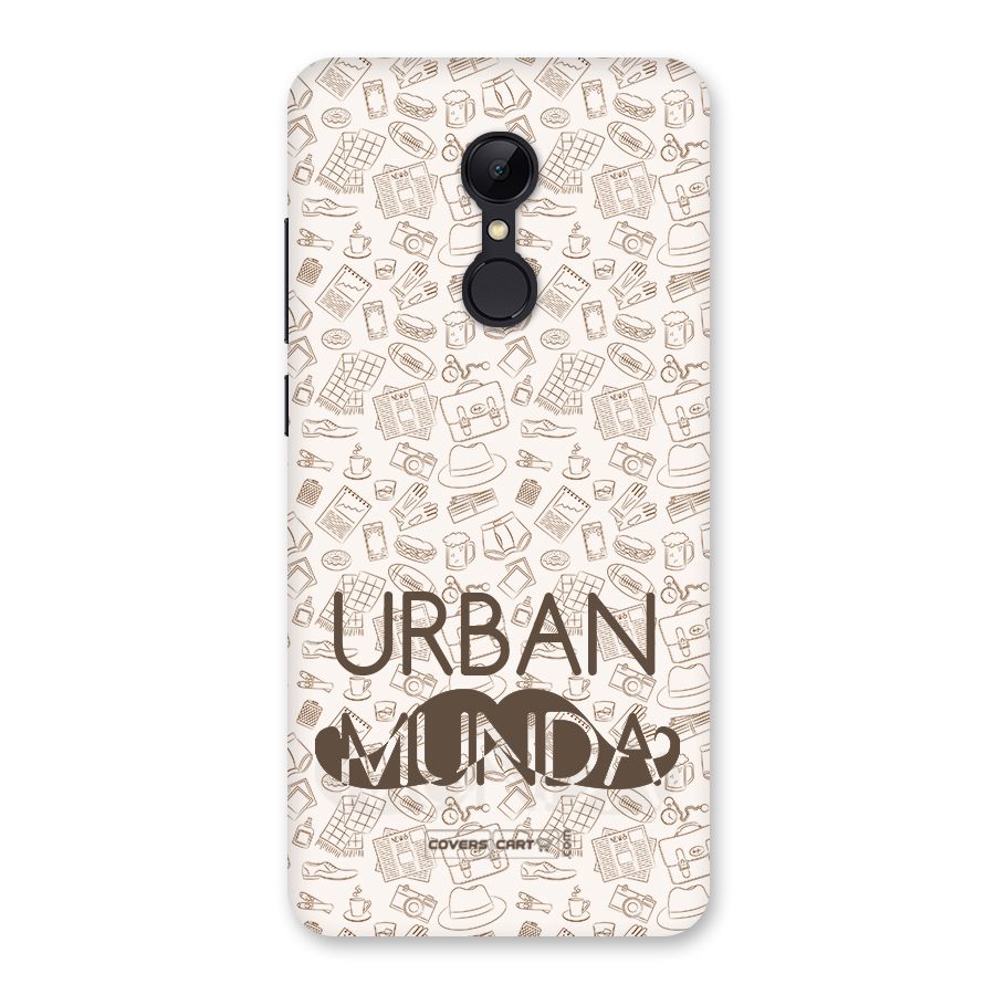 Urban Munda Back Case for Redmi 5