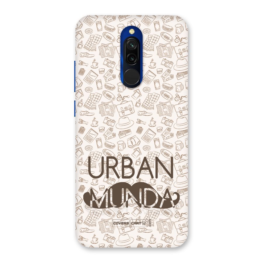 Urban Munda Back Case for Redmi 8