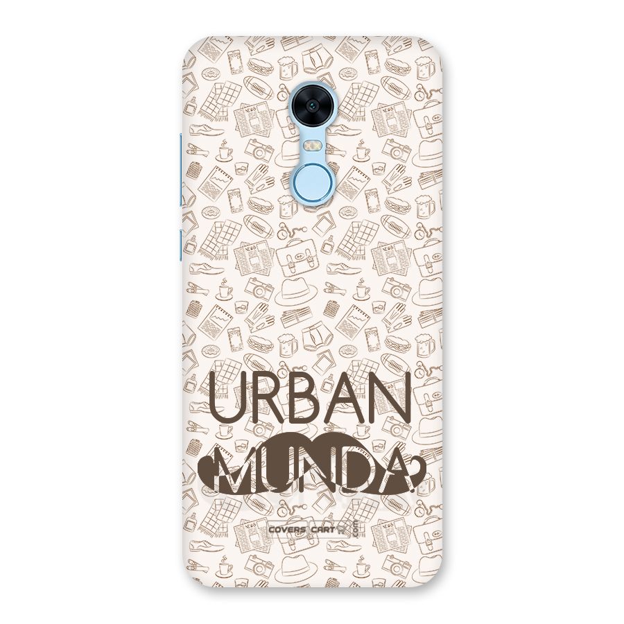 Urban Munda Back Case for Redmi Note 5