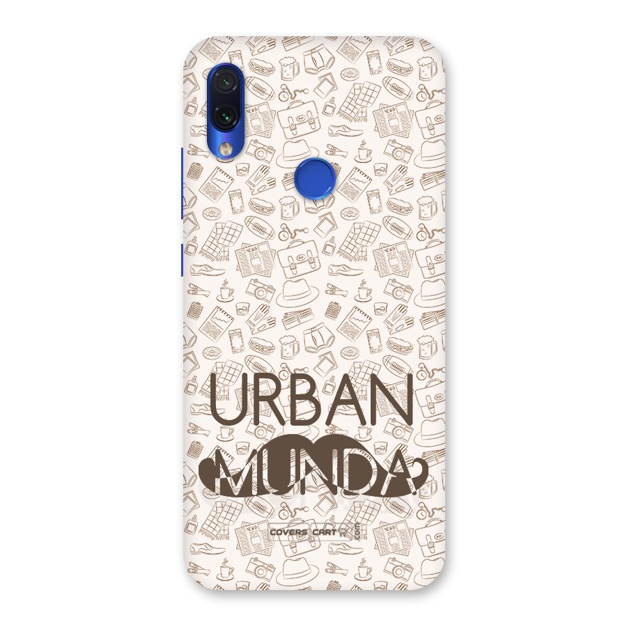 Urban Munda Back Case for Redmi Note 7