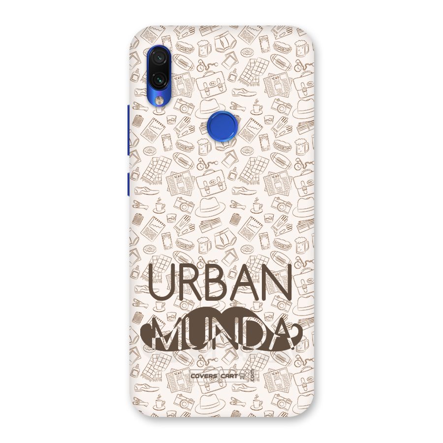 Urban Munda Back Case for Redmi Note 7S