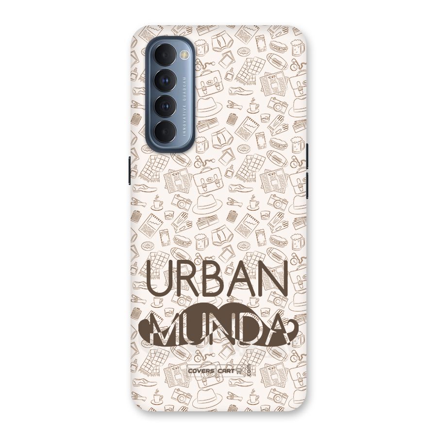 Urban Munda Back Case for Reno4 Pro